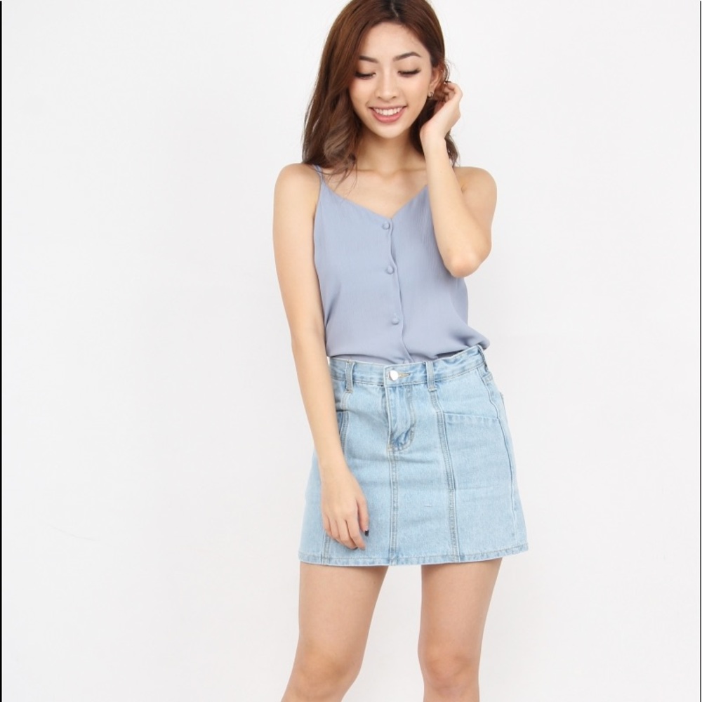 Pacsun denim skirt